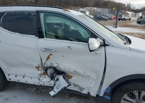 2016 Hyundai Santa Fe Sport 2.4L from USA, damaged, VIN 5XYZUDLB4GG379685